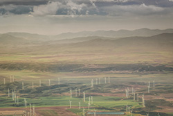 Wind turbines Aragon